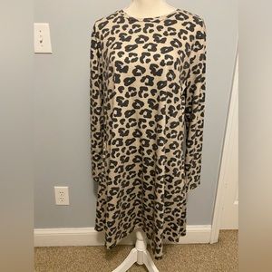 Crazy Train animal print dress